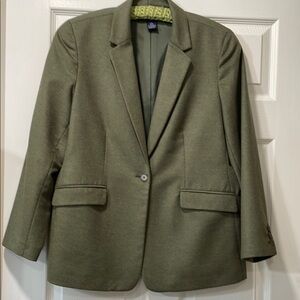 Like new Lands End cashmere blend blazer 12P
